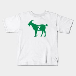 BOS GOAT - 7 - White Kids T-Shirt